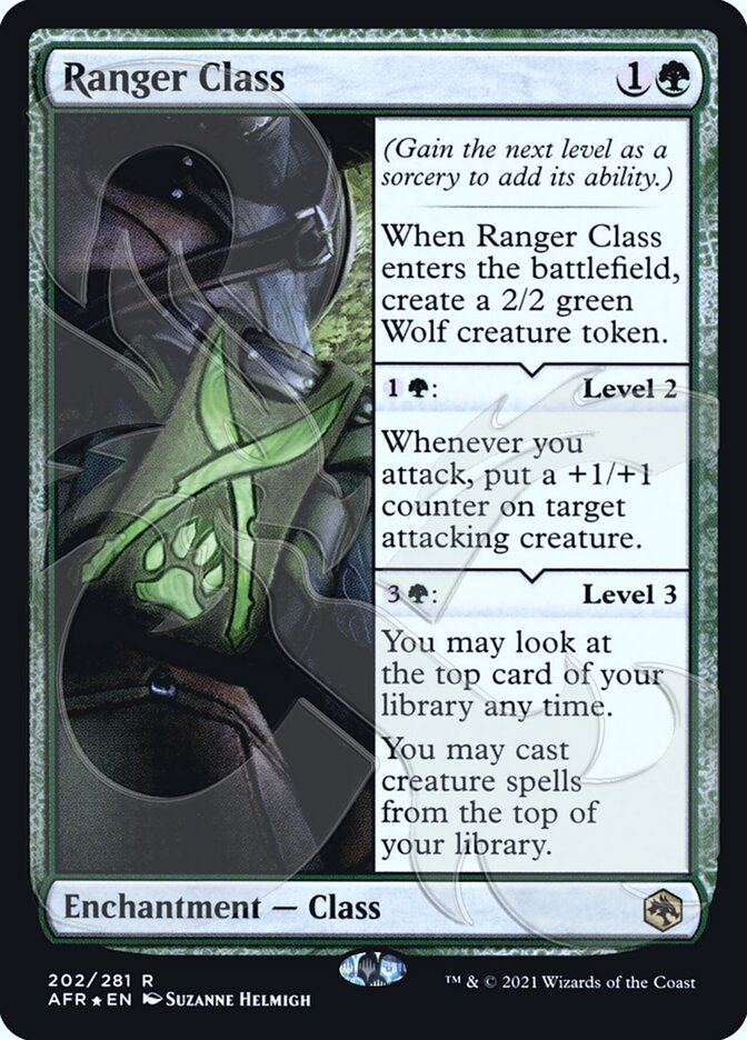 Ranger Class (Ampersand Promo) [Dungeons & Dragons: Adventures in the Forgotten Realms Promos] | Good Games Morley