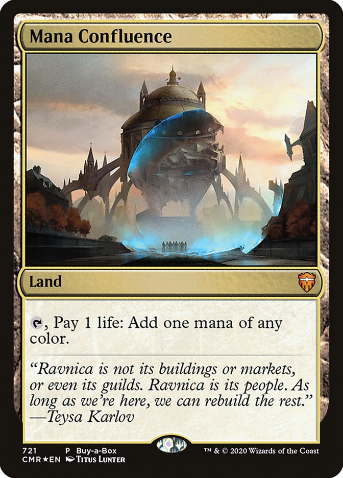 Mana Confluence (Buy-A-Box) [Commander Legends Promos] | Good Games Morley