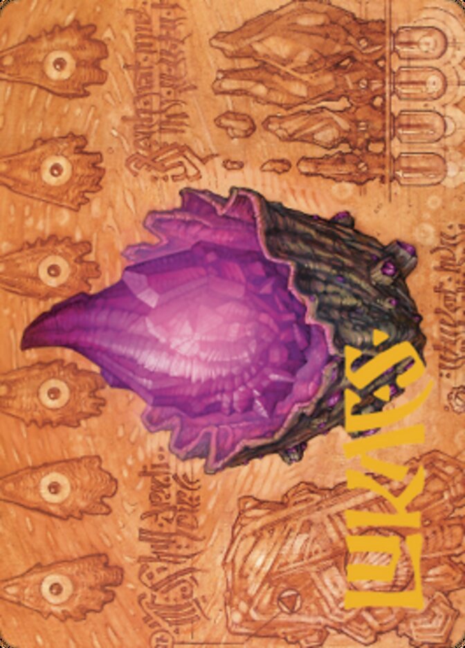Thorn of Amethyst Art Card (Gold-Stamped Signature) [The Brothers' War Art Series] | Good Games Morley