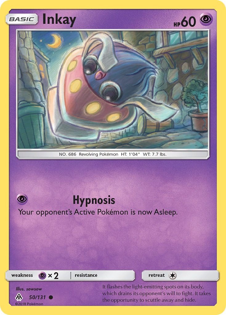 Inkay (50/131) [Sun & Moon: Forbidden Light] | Good Games Morley