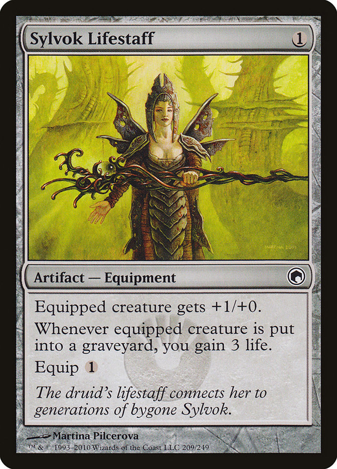 Sylvok Lifestaff [Scars of Mirrodin] | Good Games Morley