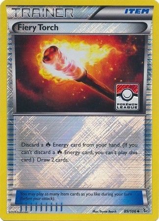 Fiery Torch (89/106) (League Promo) [XY: Flashfire] | Good Games Morley