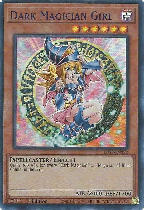 Dark Magician Girl (Blue) [LDS3-EN082] Ultra Rare | Good Games Morley