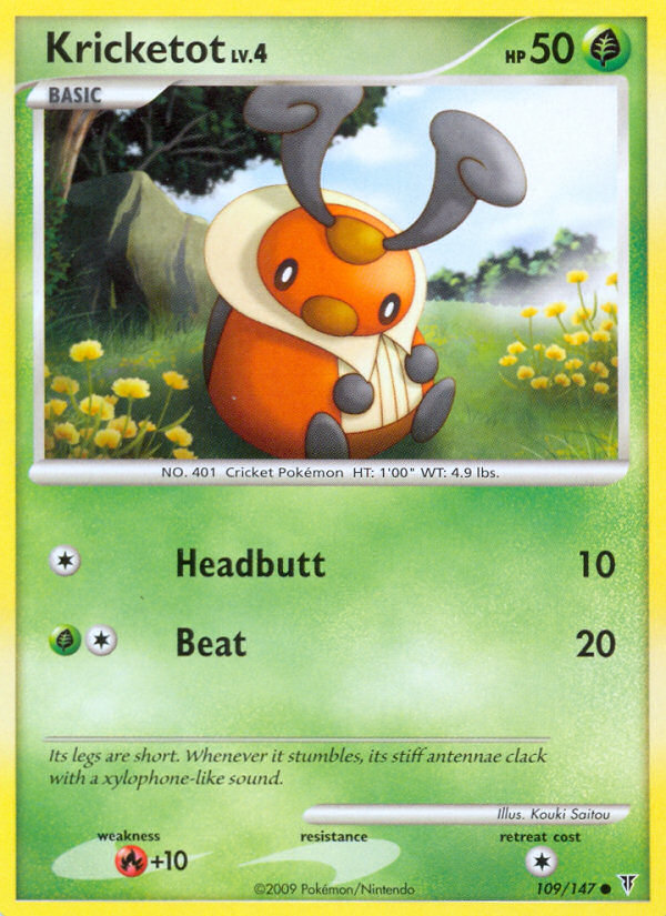 Kricketot (109/147) [Platinum: Supreme Victors] | Good Games Morley