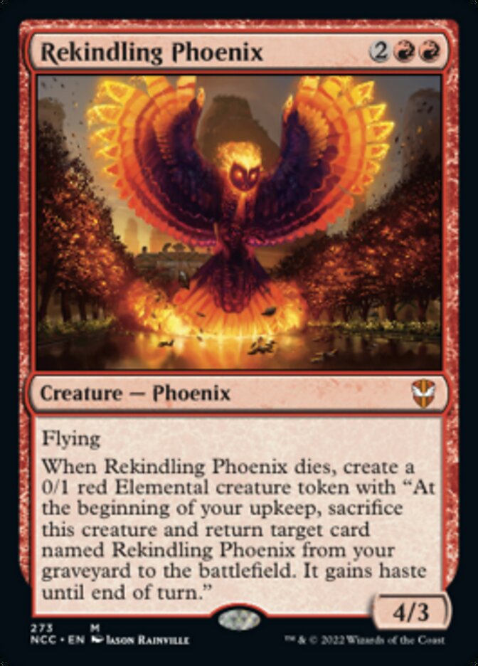 Rekindling Phoenix [Streets of New Capenna Commander] | Good Games Morley