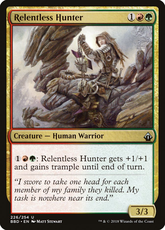 Relentless Hunter [Battlebond] | Good Games Morley