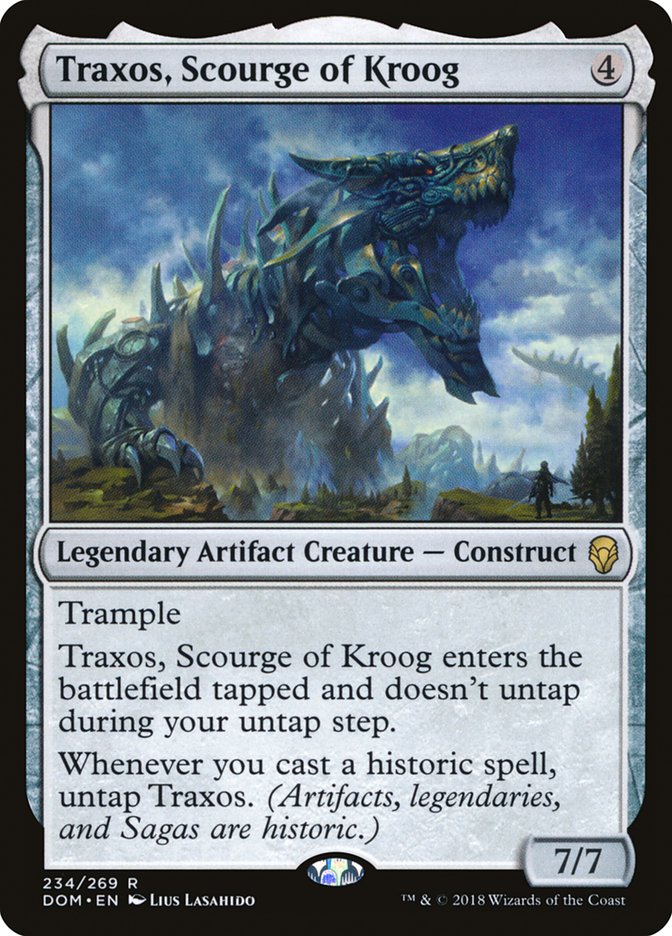 Traxos, Scourge of Kroog [Dominaria] | Good Games Morley