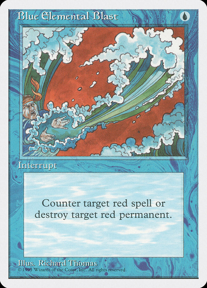 Blue Elemental Blast [Fourth Edition] | Good Games Morley