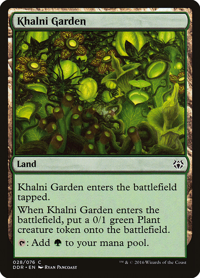 Khalni Garden [Duel Decks: Nissa vs. Ob Nixilis] | Good Games Morley