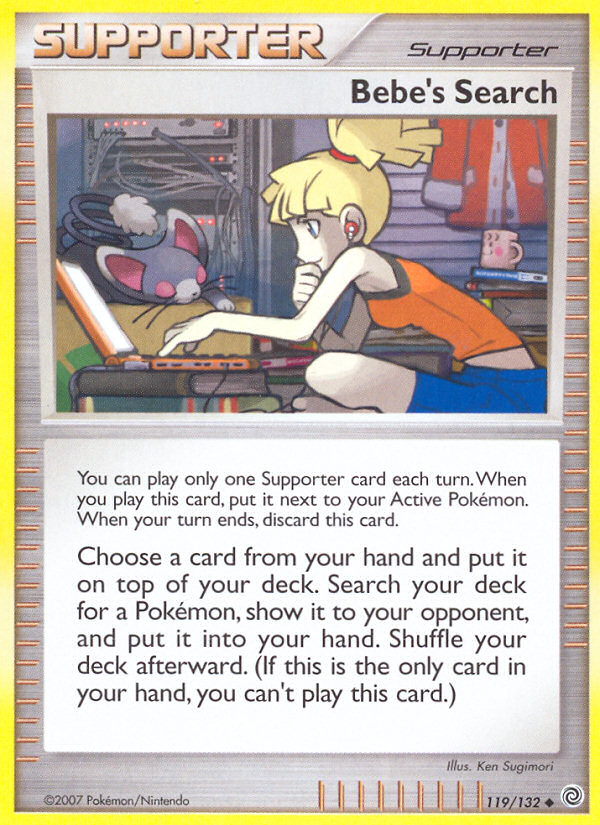 Bebe's Search (119/132) [Diamond & Pearl: Secret Wonders] | Good Games Morley