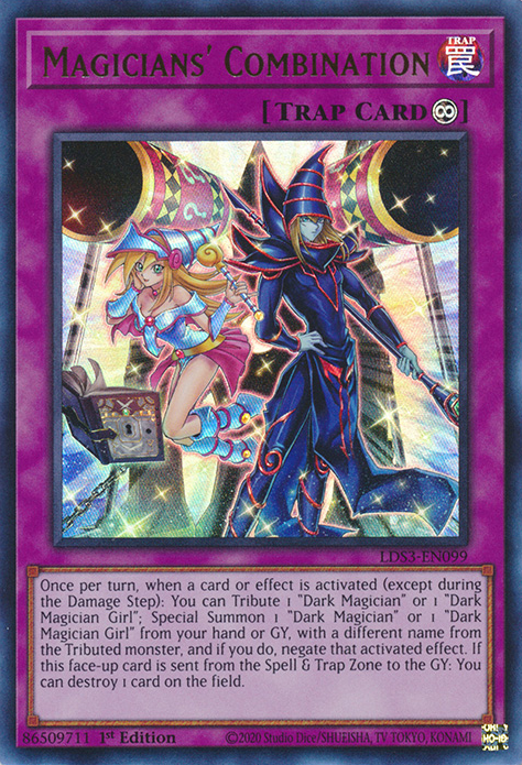Magicians' Combination [LDS3-EN099] Ultra Rare | Good Games Morley