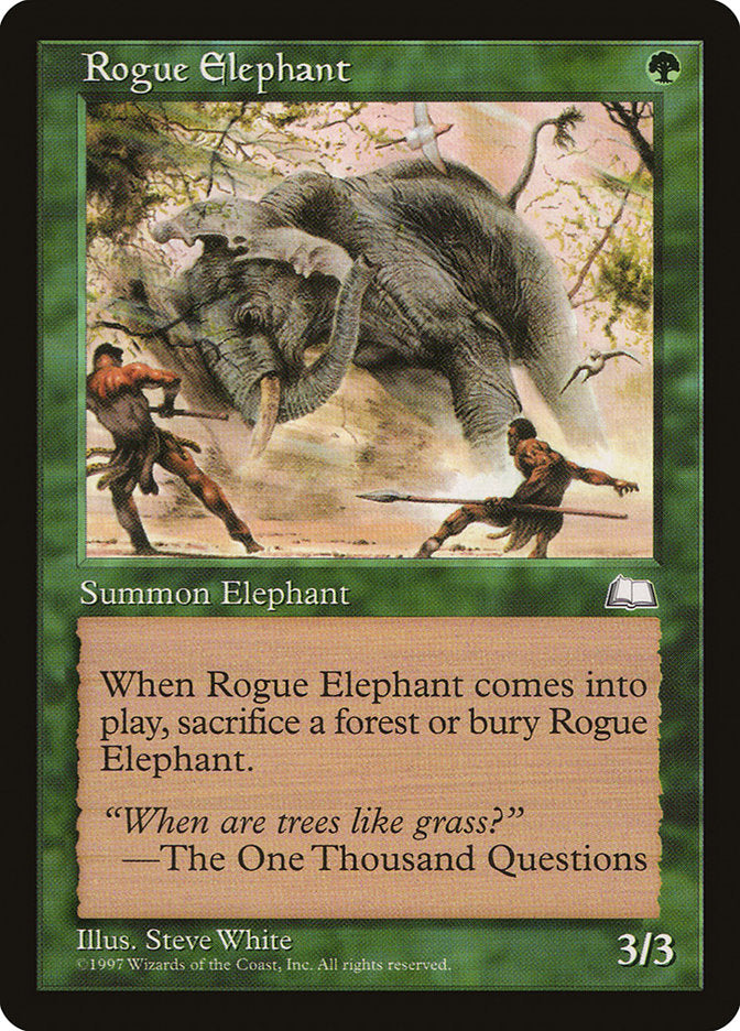 Rogue Elephant [Weatherlight] | Good Games Morley