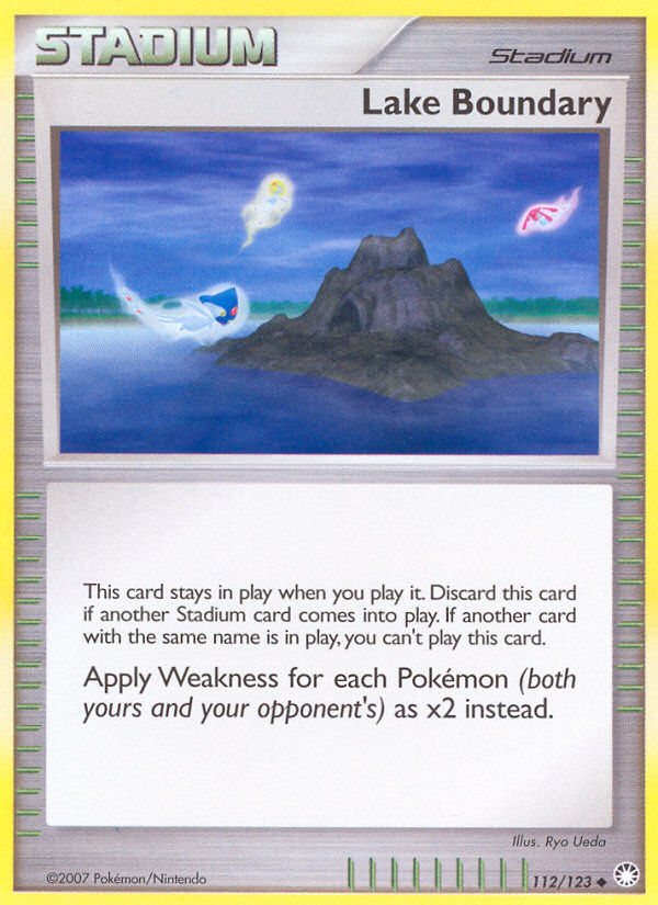 Lake Boundary (112/123) [Diamond & Pearl: Mysterious Treasures] | Good Games Morley