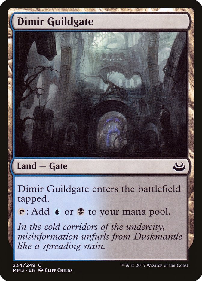 Dimir Guildgate [Modern Masters 2017] | Good Games Morley