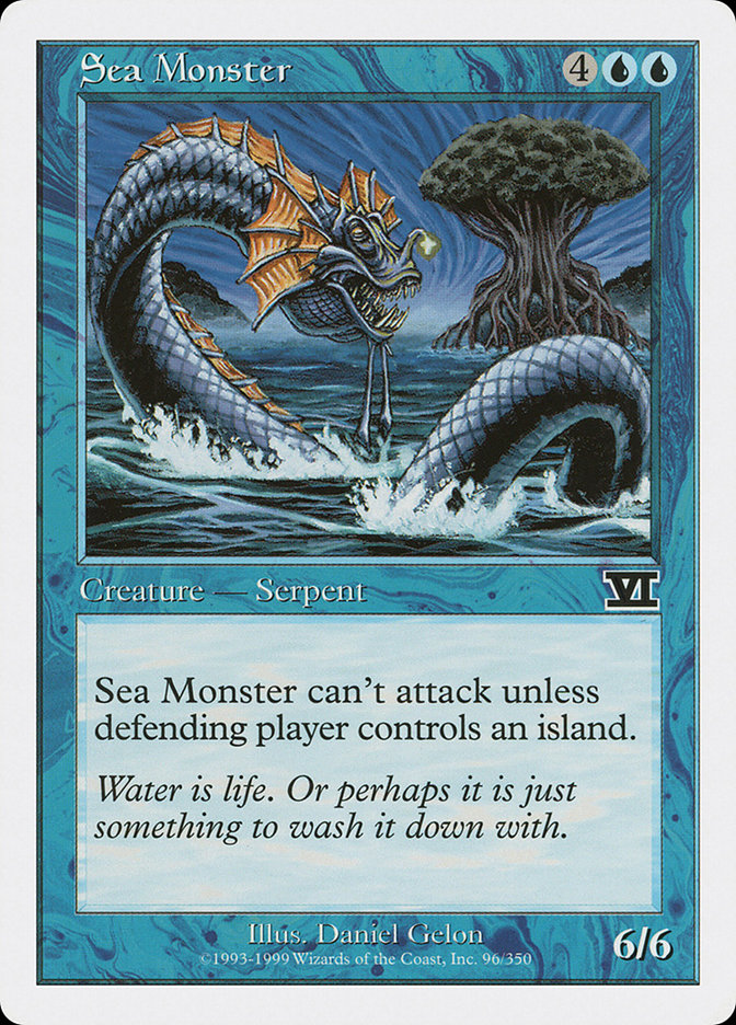Sea Monster [Classic Sixth Edition] | Good Games Morley