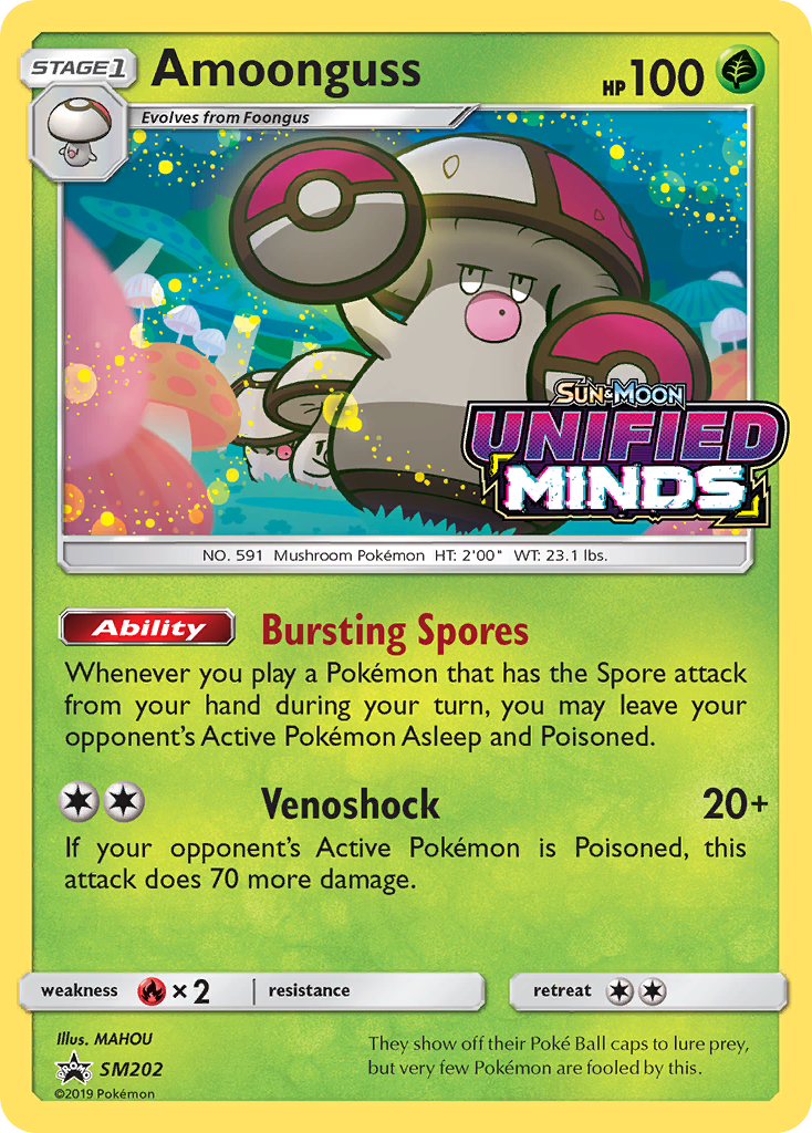Amoonguss (SM202) [Sun & Moon: Black Star Promos] | Good Games Morley