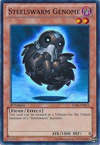 Steelswarm Genome [HA06-EN013] Super Rare | Good Games Morley