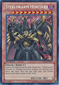 Steelswarm Hercules [HA06-EN017] Secret Rare | Good Games Morley