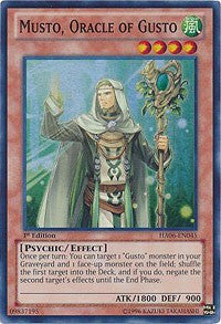 Musto, Oracle of Gusto [HA06-EN045] Super Rare | Good Games Morley