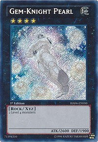 Gem-Knight Pearl [HA06-EN050] Secret Rare | Good Games Morley