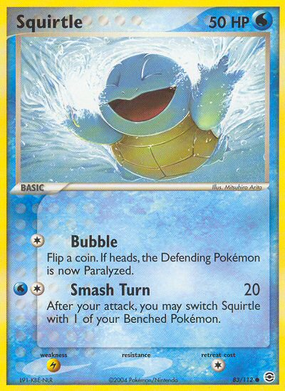 Squirtle (83/112) [EX: FireRed & LeafGreen] | Good Games Morley
