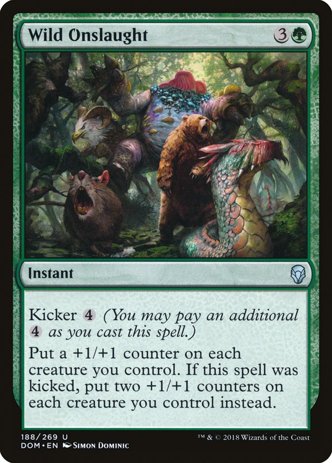 Wild Onslaught [Dominaria] | Good Games Morley