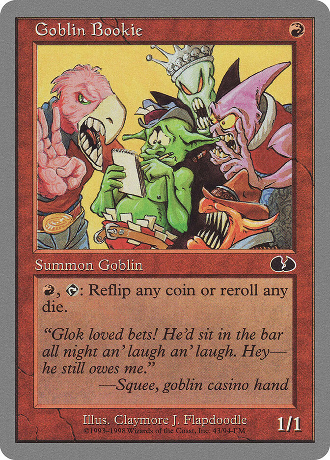Goblin Bookie [Unglued] | Good Games Morley