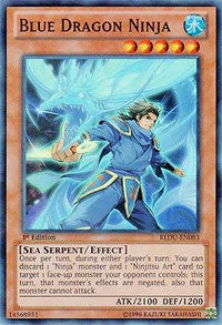 Blue Dragon Ninja [REDU-EN083] Super Rare | Good Games Morley
