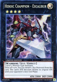 Heroic Champion - Excalibur [CT09-EN002] Secret Rare | Good Games Morley
