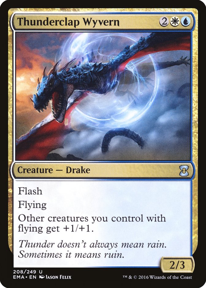 Thunderclap Wyvern [Eternal Masters] | Good Games Morley