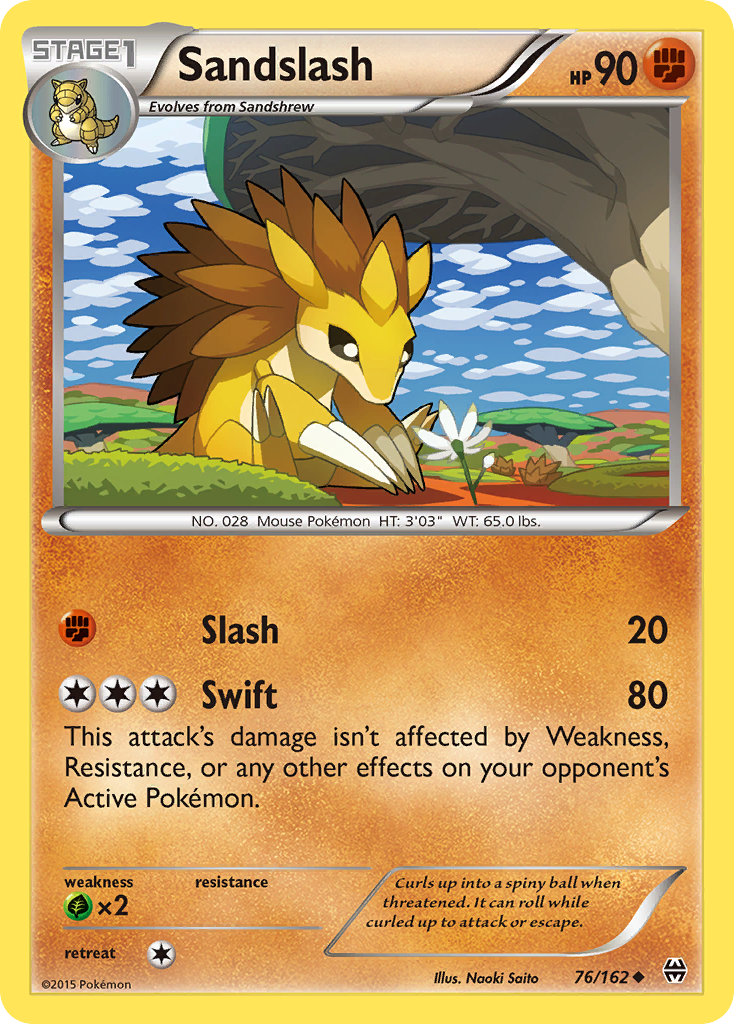 Sandslash (76/162) [XY: BREAKthrough] | Good Games Morley