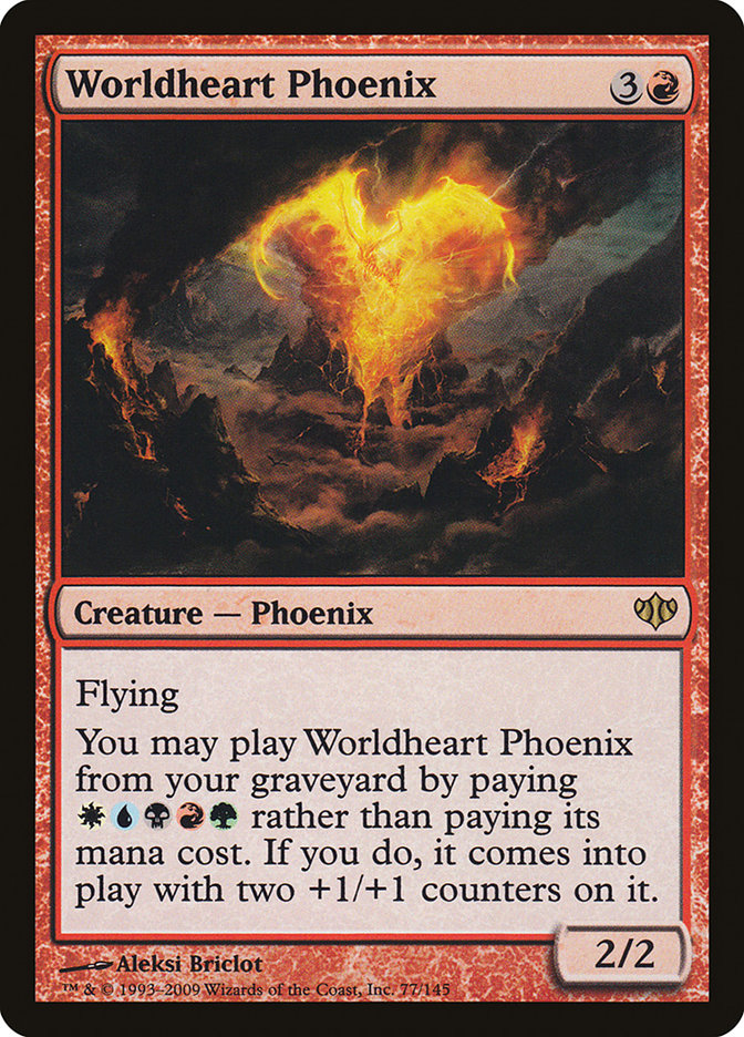 Worldheart Phoenix [Conflux] | Good Games Morley