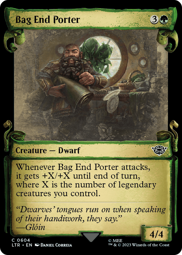 Bag End Porter [The Lord of the Rings: Tales of Middle-Earth Showcase Scrolls] | Good Games Morley