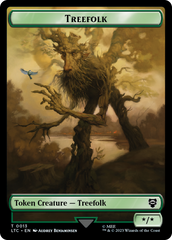 Treefolk // Food Token [The Lord of the Rings: Tales of Middle-Earth Commander Tokens] | Good Games Morley