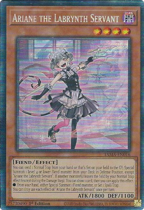 Ariane the Labrynth Servant [TAMA-EN016] Collector's Rare | Good Games Morley
