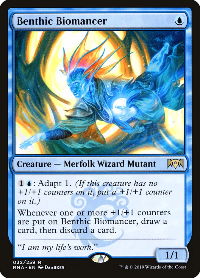 Benthic Biomancer [Ravnica Allegiance] | Good Games Morley