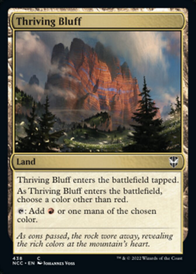 Thriving Bluff [Streets of New Capenna Commander] | Good Games Morley
