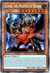 Alpha, the Master of Beasts (Starlight Rare) [PHRA-EN023] Starlight Rare | Good Games Morley