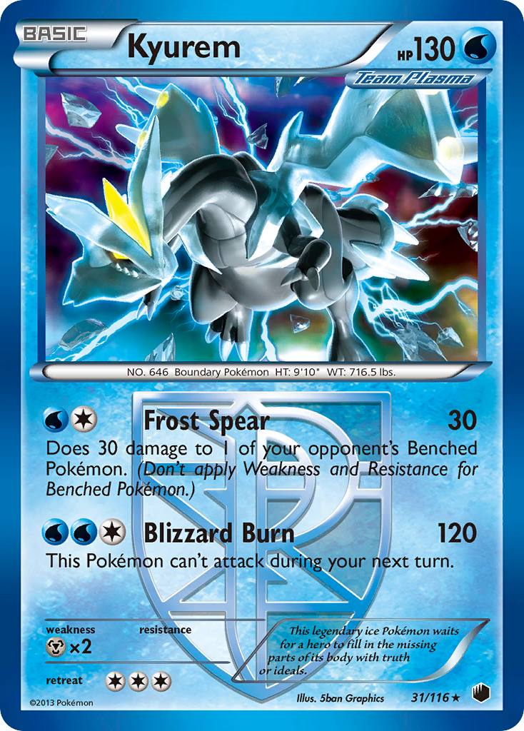 Kyurem (31/116) [Black & White: Plasma Freeze] | Good Games Morley