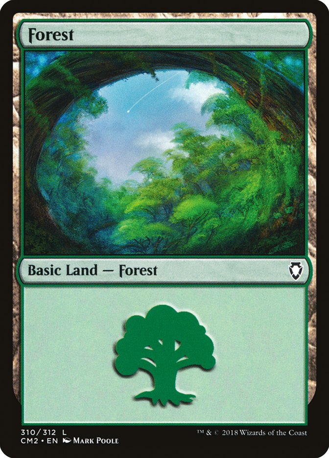 Forest (310) [Commander Anthology Volume II] | Good Games Morley