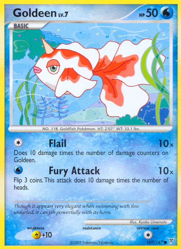 Goldeen (107/147) [Platinum: Supreme Victors] | Good Games Morley
