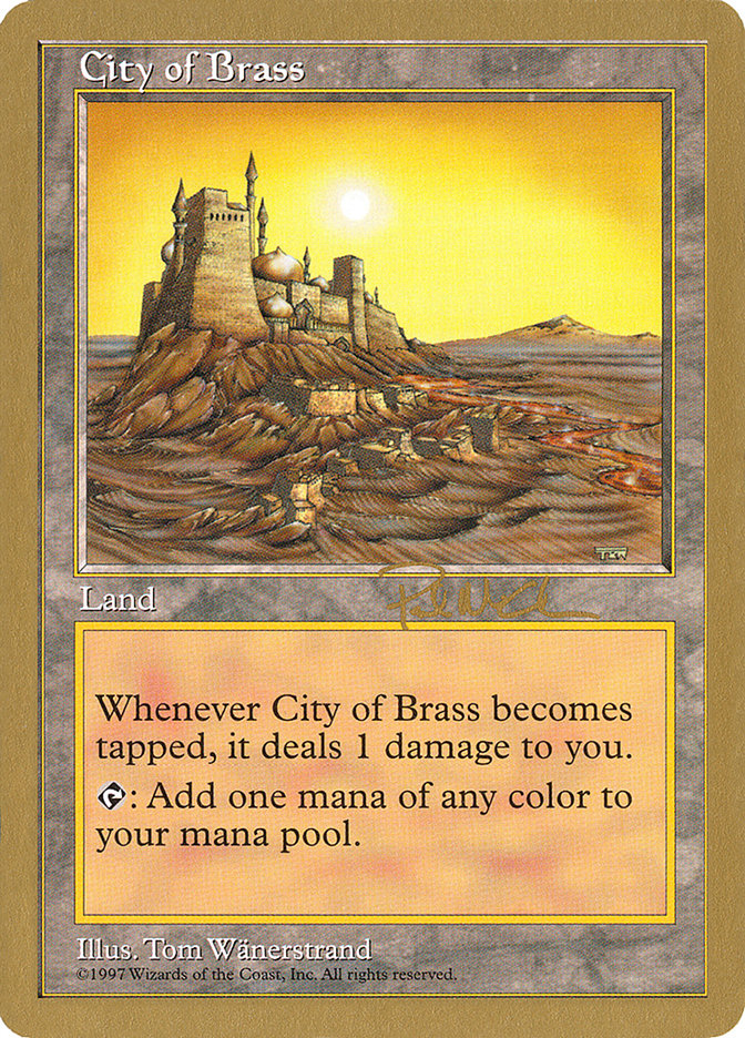 City of Brass (Paul McCabe) [World Championship Decks 1997] | Good Games Morley