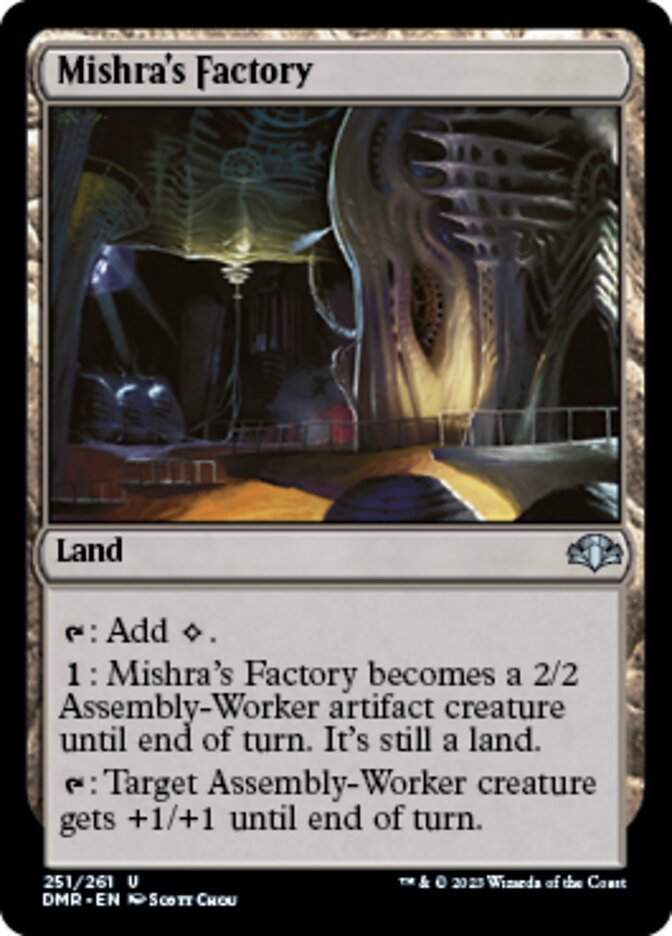 Mishra's Factory [Dominaria Remastered] | Good Games Morley