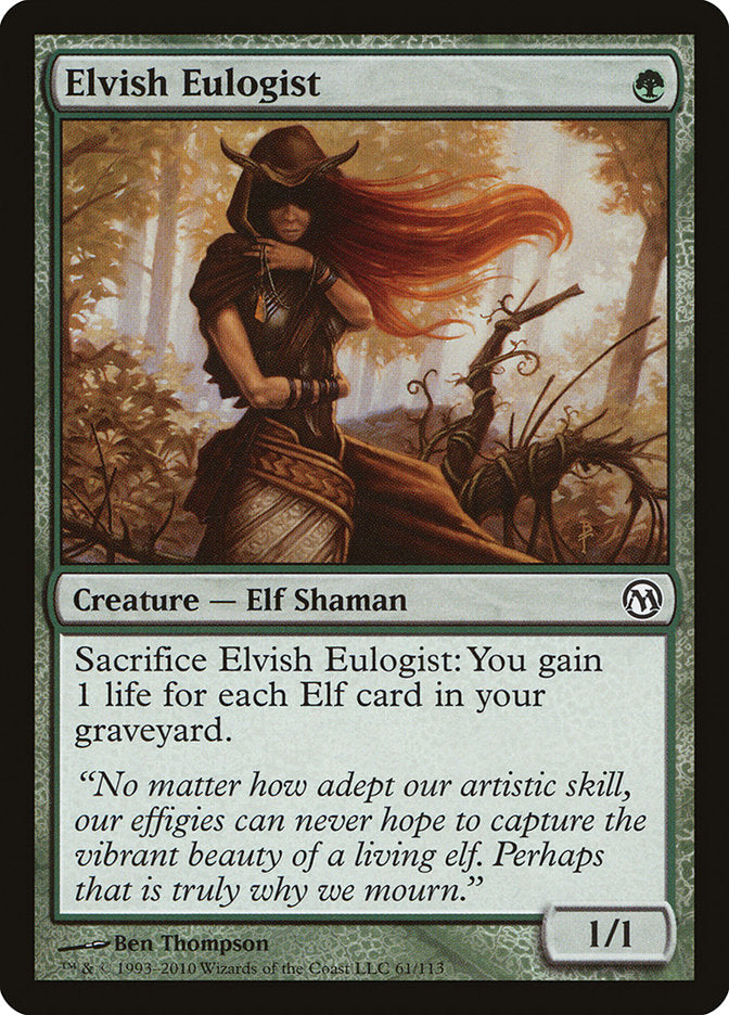 Elvish Eulogist [Duels of the Planeswalkers] | Good Games Morley