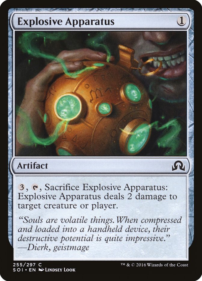 Explosive Apparatus [Shadows over Innistrad] | Good Games Morley