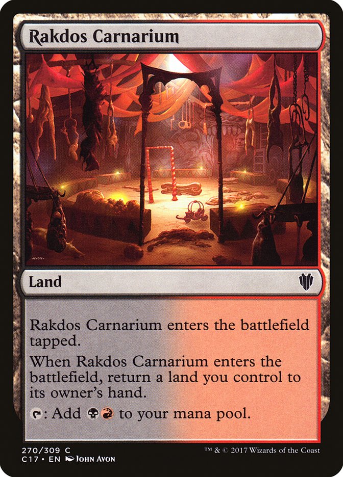 Rakdos Carnarium [Commander 2017] | Good Games Morley