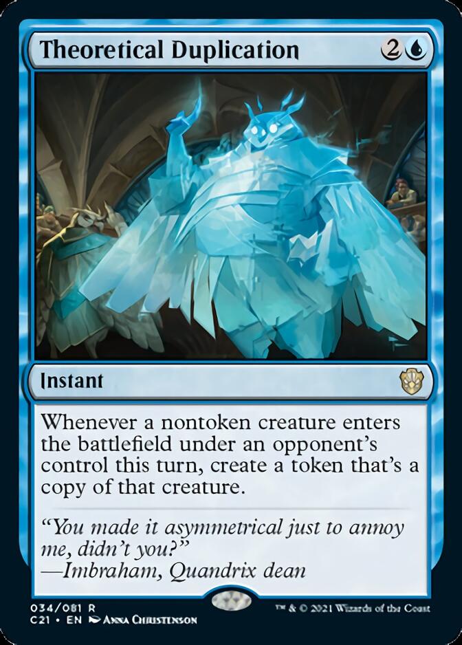 Theoretical Duplication [Commander 2021] | Good Games Morley