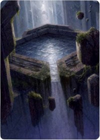 Morphic Pool Art Card [Zendikar Rising Art Series] | Good Games Morley