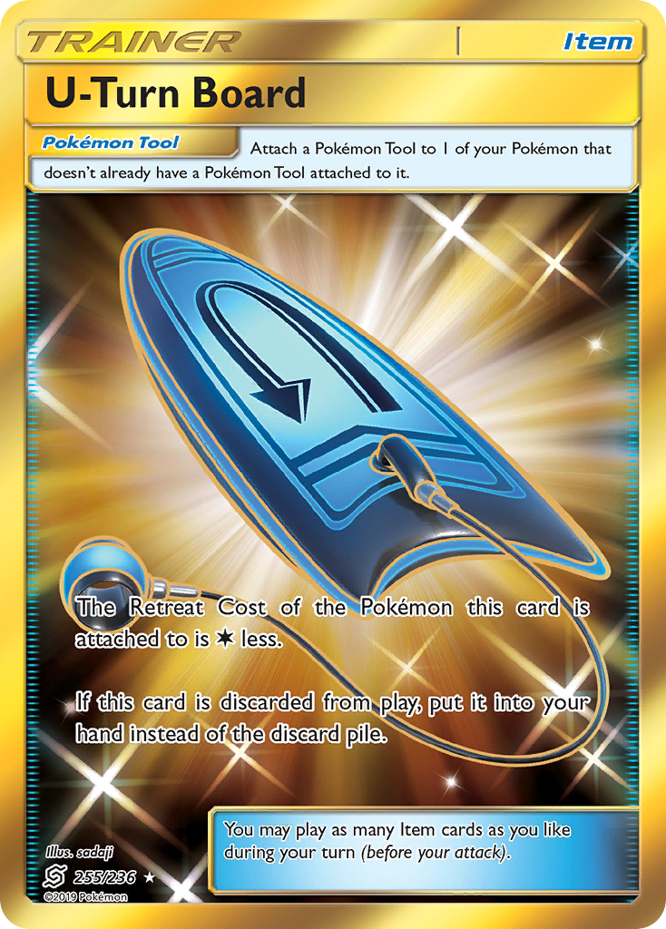 U-Turn Board (255/236) [Sun & Moon: Unified Minds] | Good Games Morley