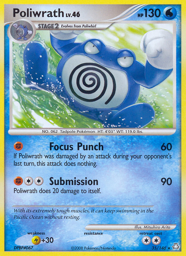 Poliwrath (35/146) [Diamond & Pearl: Legends Awakened] | Good Games Morley